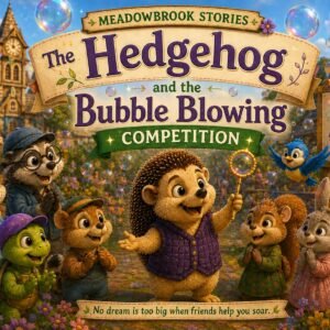 The Hedgehog and the Bubble Blowing Competition
