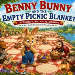 Benny Bunny and the Empty Picnic Blanket