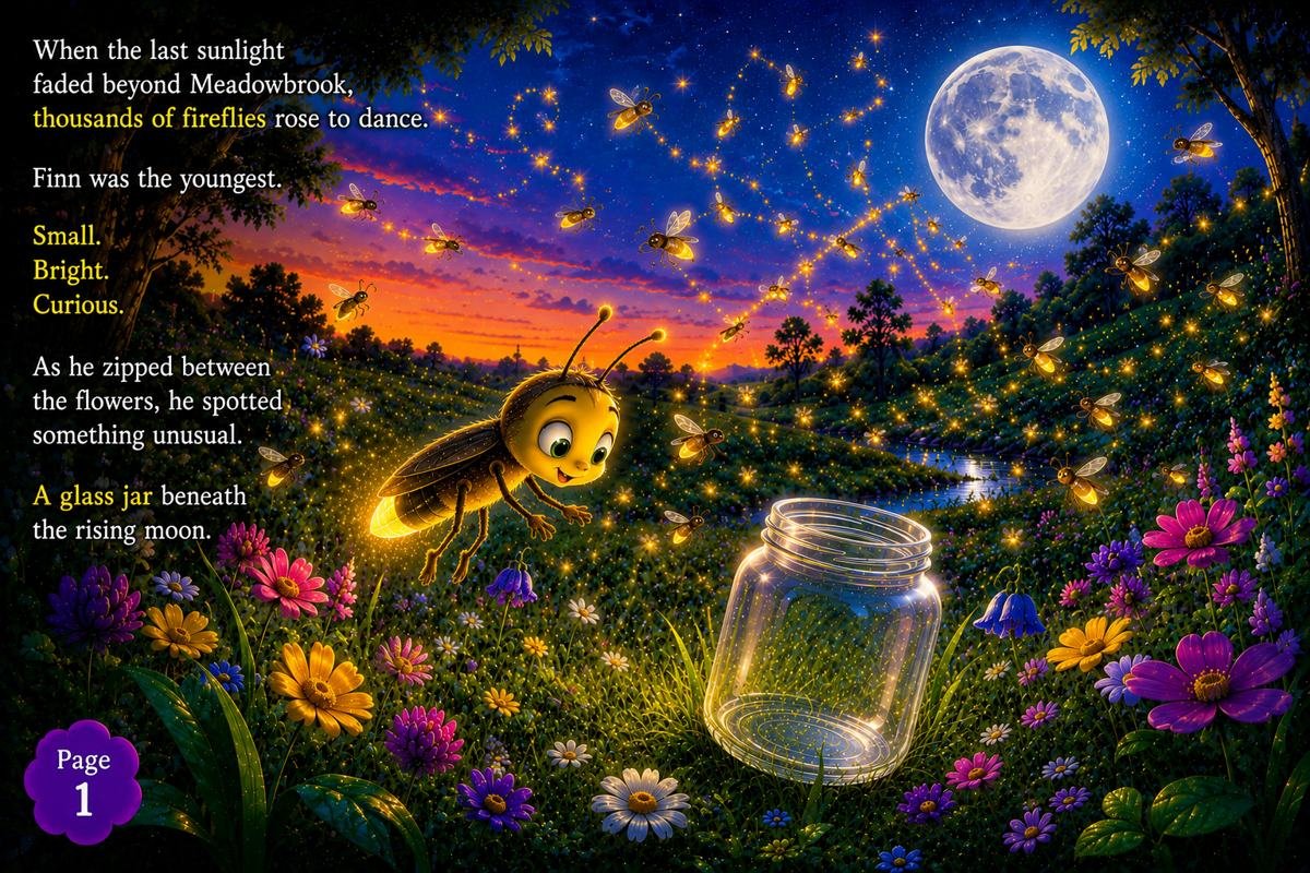The Firefly Who Stole the Moonlight - Image 2