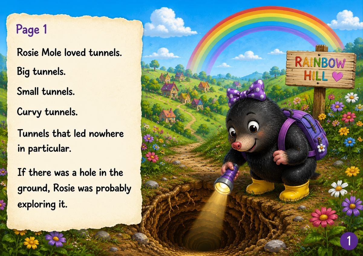 Rosie Mole and the Whispering Tunnel - Image 2